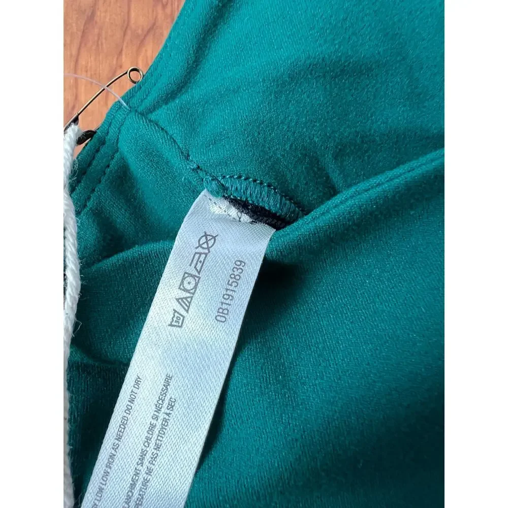 NWT Free People Movement x Hatch Never Better Square Neck Bra Garden Green Sz XS
